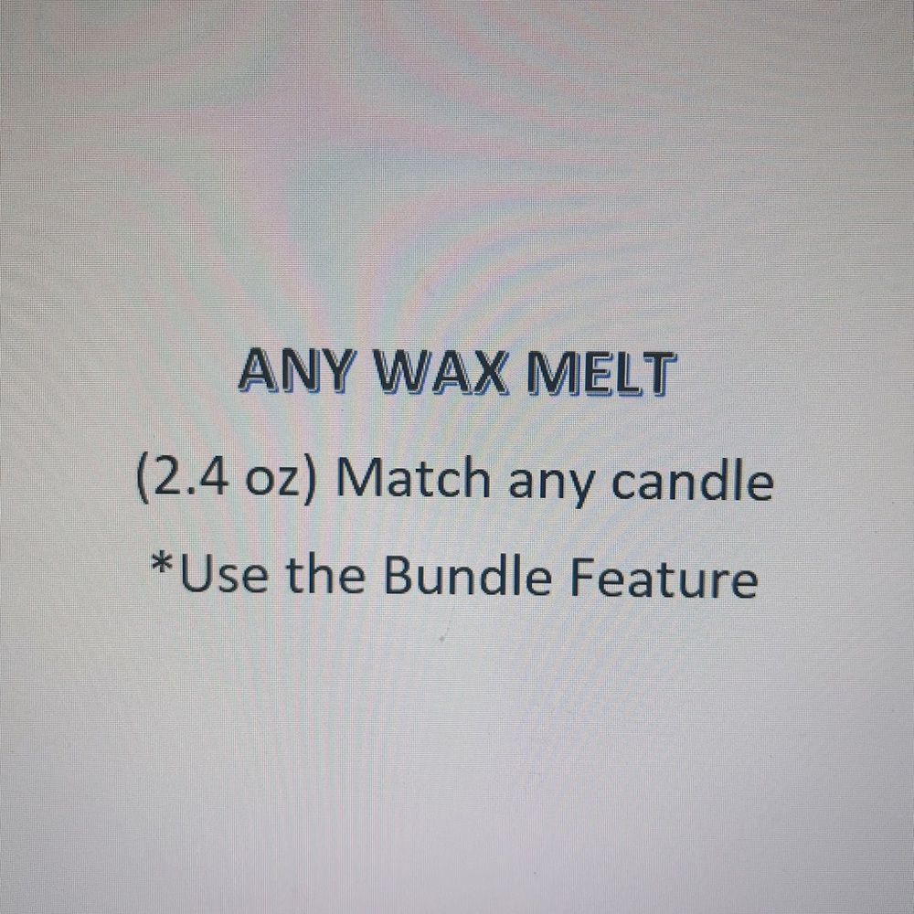 Wax Melts/pods